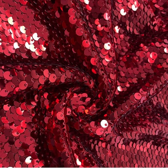 Red sequin formal - Picture 6 of 12